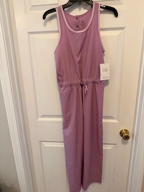Athleta Girls Lavender Pull-On One-Piece Jumpsuit